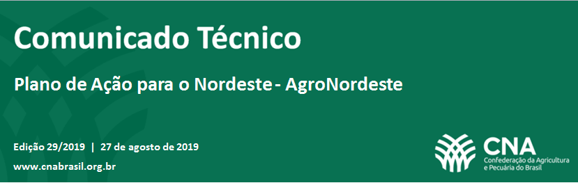 Conheça o novo Plano do Ministério da Agricultura, Pecuária e Abastecimento para a Região Nordeste