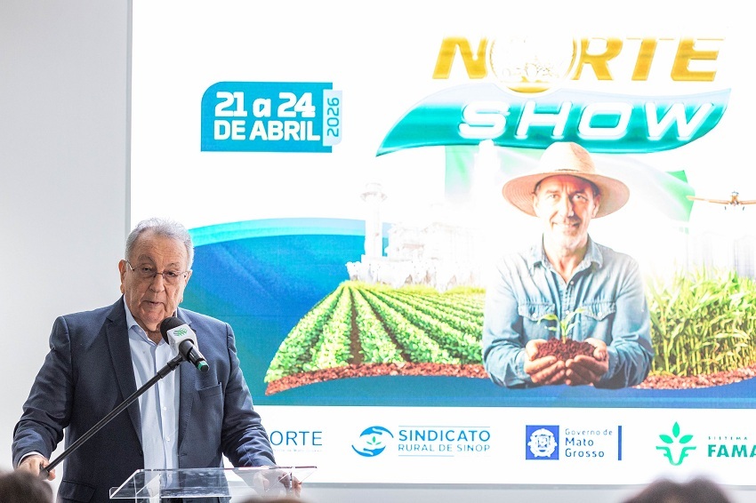 Presidente da CNA participa do lançamento da Norte Show 2026