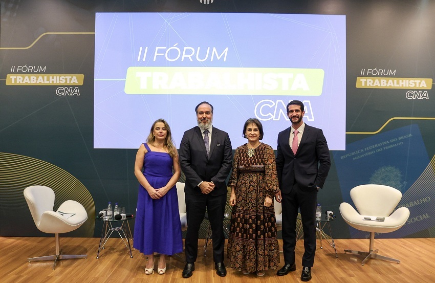 II Fórum Trabalhista da CNA reúne ministros do TST, juízes, advogados e especialistas