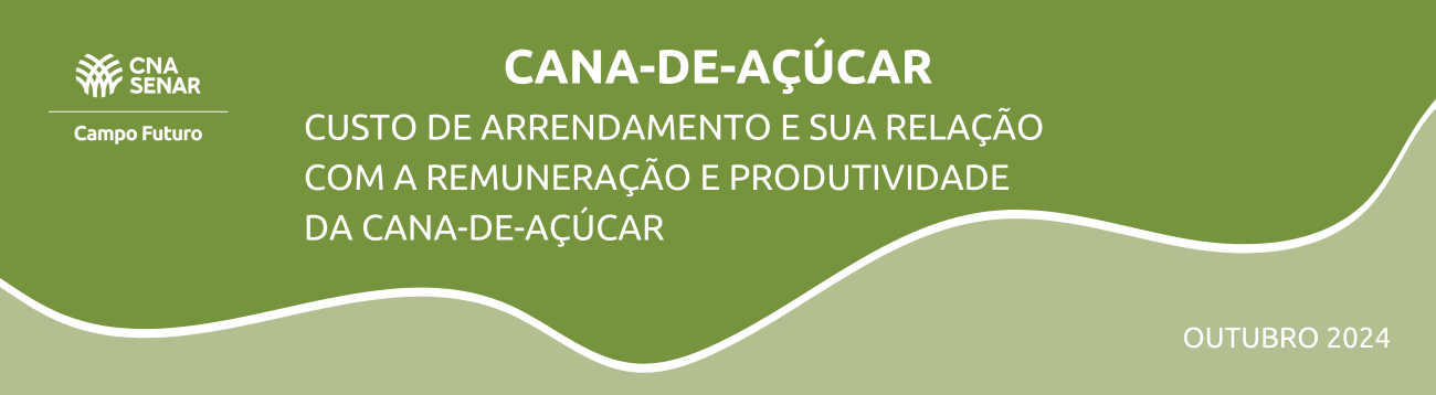 Custo de arrendamento e sua relação com a remuneração e produtividade da cana-de-açúcar