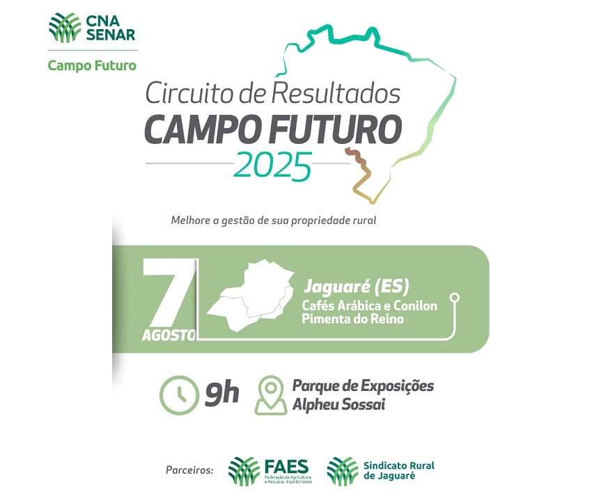 Custos do café e pimenta-do-reino serão apresentados em Jaguaré (ES)