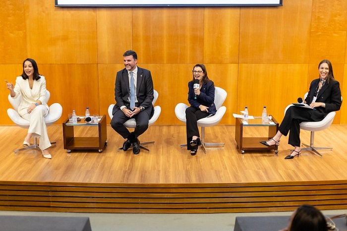 Mírian Vaz, Pedro Lupion, Marussa Boldrin e Fernanda Gehling