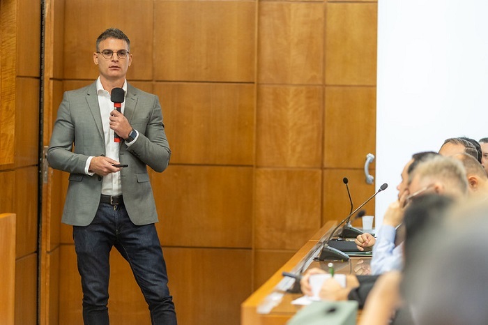 André Maltz Turkienicz apresentou funcionalidades da plataforma Agritrace