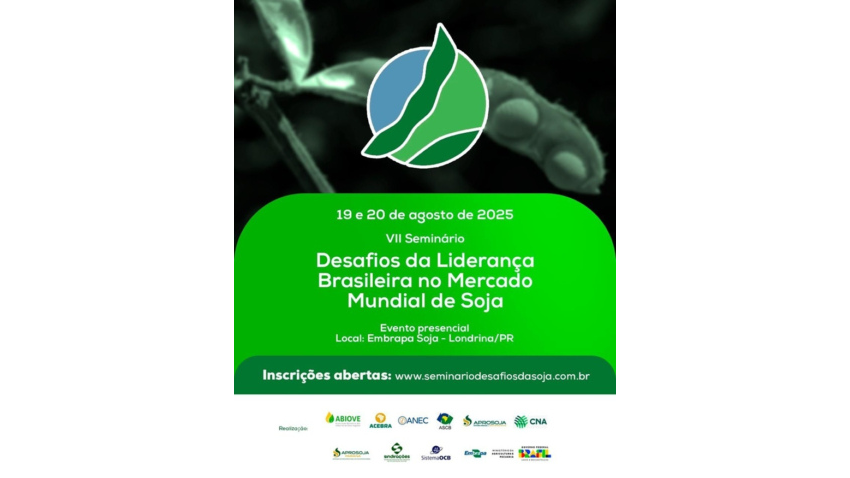 Seminário com apoio da CNA debate desafios e estratégias para a soja brasileira