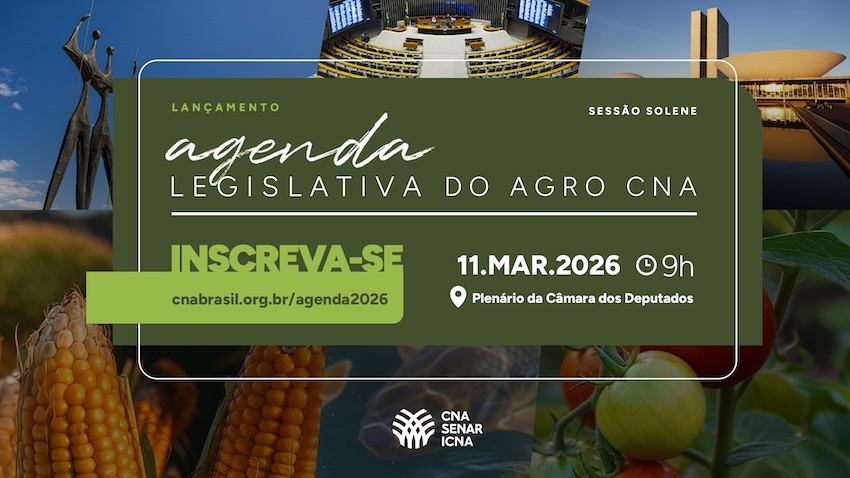 Lançamento da Agenda Legislativa do Agro 2026