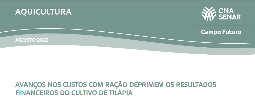 Avanços nos custos com ração deprimem os resultados financeiros do cultivo de tilápia