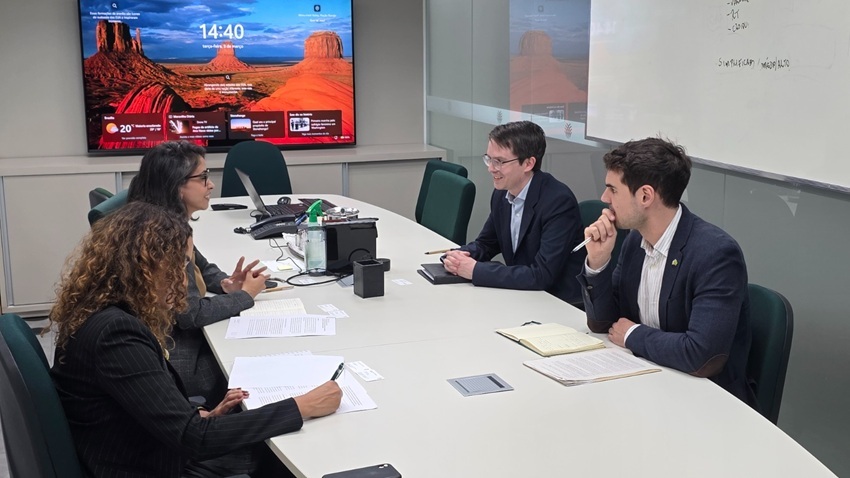 CNA recebe adido agrícola da Irlanda para diálogo e cooperação   