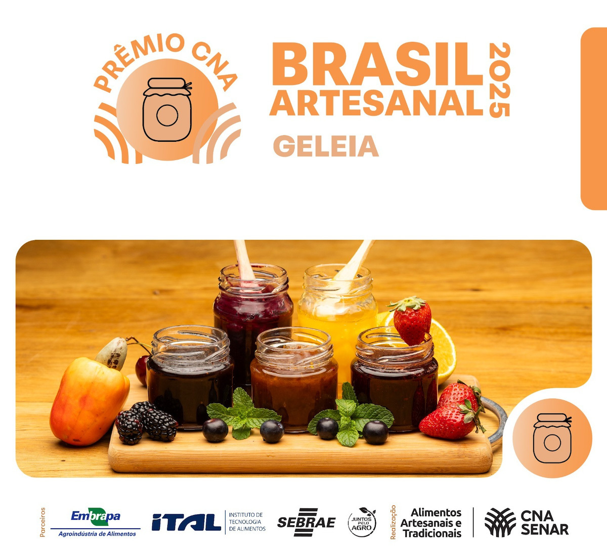 Prêmio CNA Brasil Artesanal - Geleia