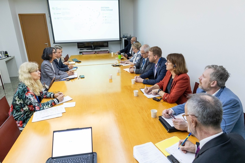 CNA recebe visita da comitiva de parlamentares da Alemanha