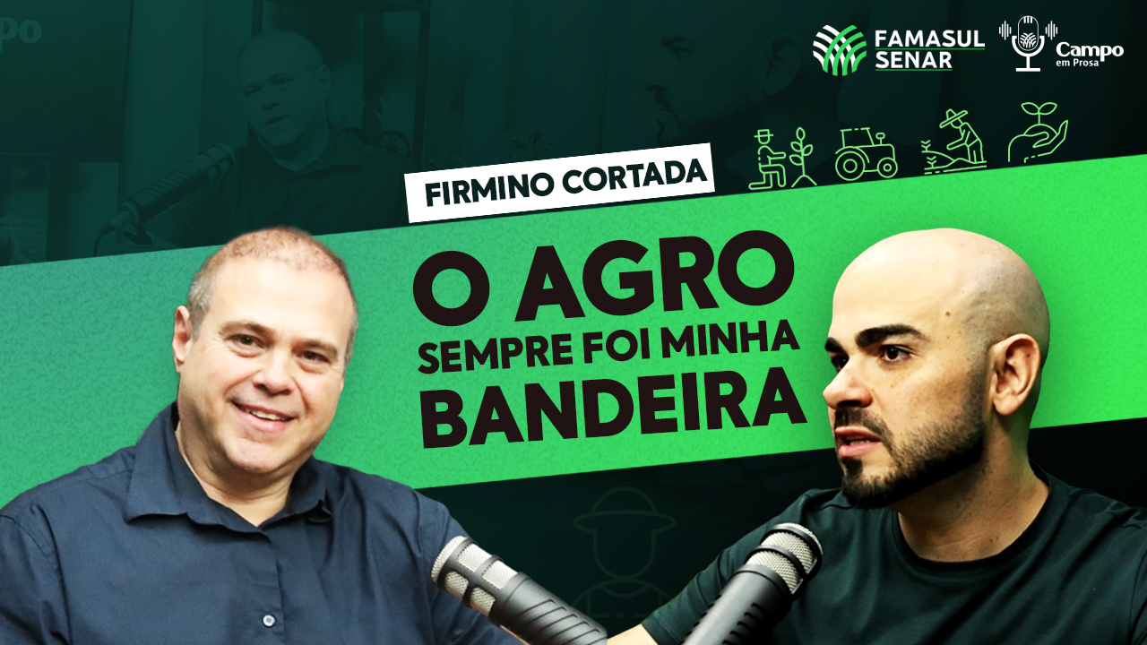Podcast do Sistema Famasul recebe influenciador e amplia debate sobre agro e comunicação com a sociedade