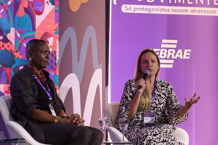 vice-presidente da Comissão Nacional das Mulheres do Agro da CNA, Antonielly Rottoli, integrou o painel “Nós somos o futuro”